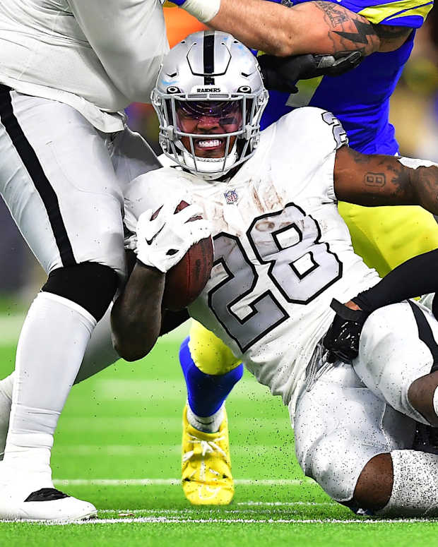 Josh Jacobs vs Rams